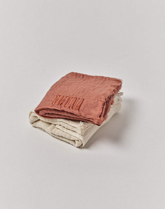 SKUNAかや織バス・ヘアタオル2枚セット