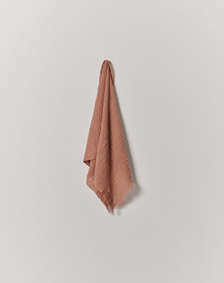 SKUNAかや織ヘアタオル(terracotta)