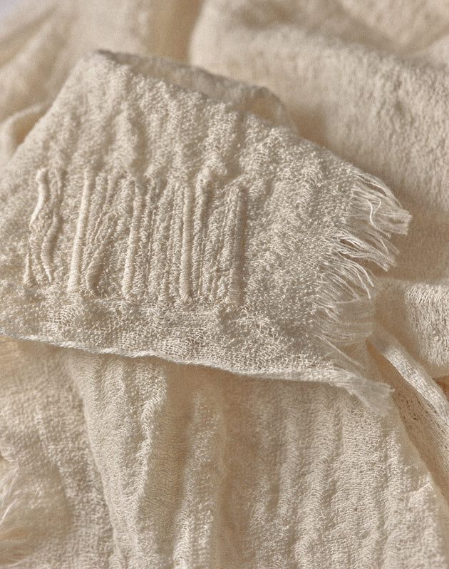 SKUNAかや織ヘアタオル(natural)