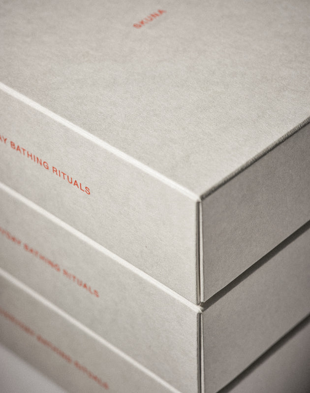 SKUNAかや織バスタオル(hazy blue)