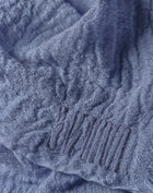 SKUNAかや織ヘアタオル（hazy blue）